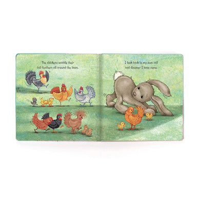 Little Me Book and Bashful Beige Bunny Medium